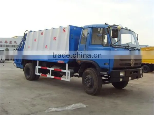 small Dongfeng roll-off garbage truck for sale