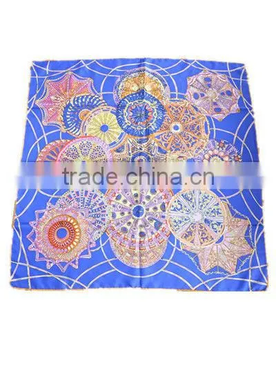 stock silk scarf foulard