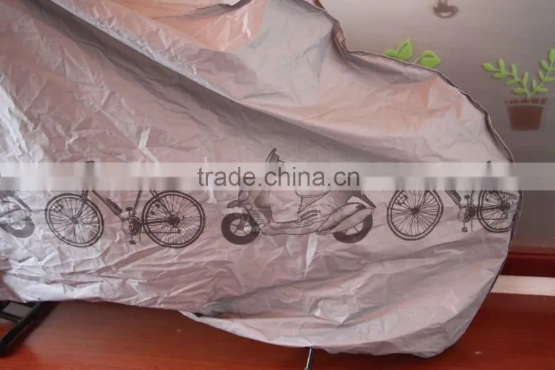 2016 waterproof bike /bicycle cover /use light/ sold in some supermarkets in Germany bike cover//tandem bike cover//