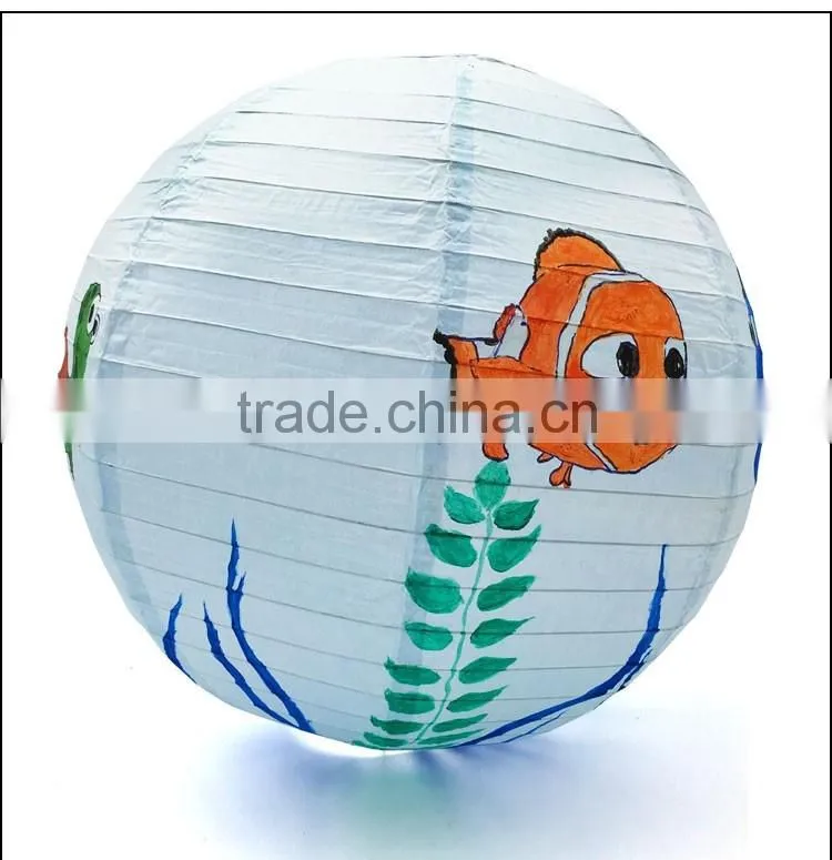 Festival Use Paper Lantern Kids DIY Painting Toy