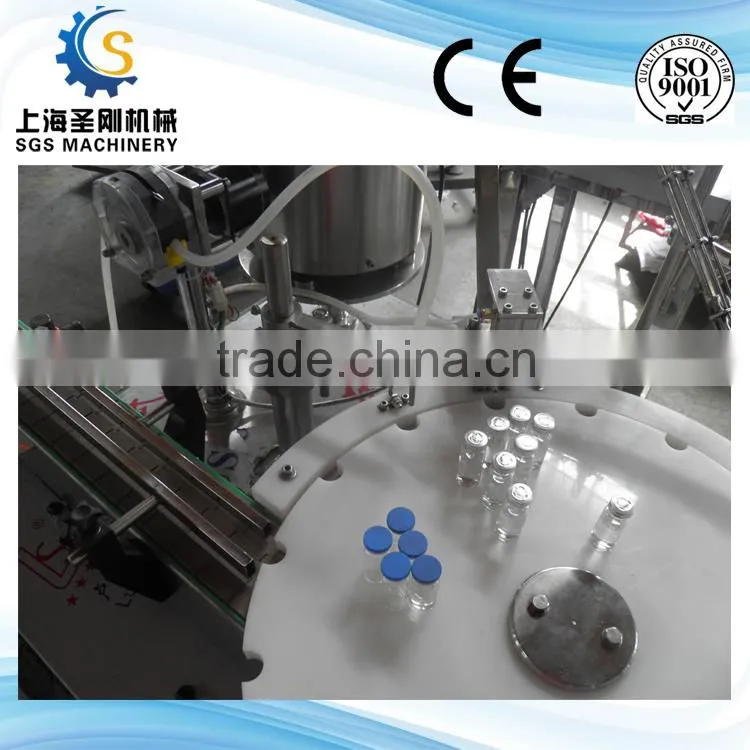 Full Automatic Glass vial Bottles Filling Machine