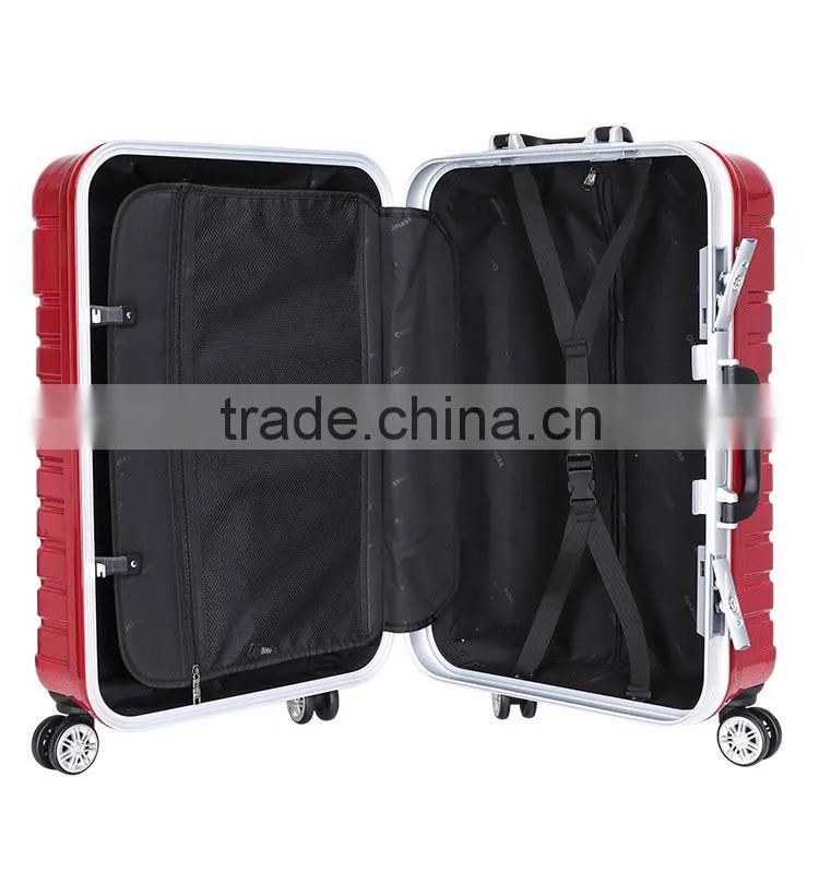 20''/24''/28'' PC+ABS Colorful Luggage Set Plastic Travel Luggage Cheap Trolley Suitcase Set for 2015 New Style