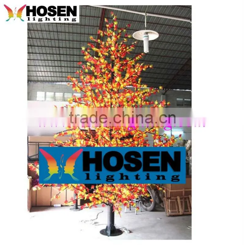 indoor decoration led maple tree lighting