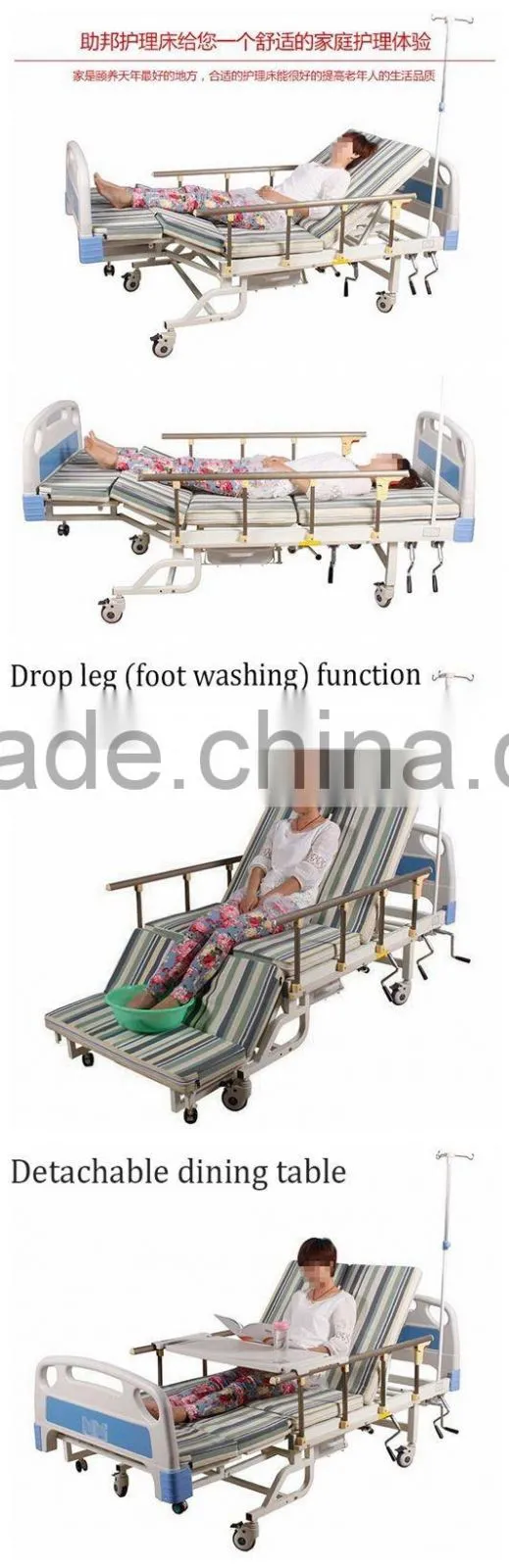 Portable Medical Equipment of Hospitable Bed for Patients