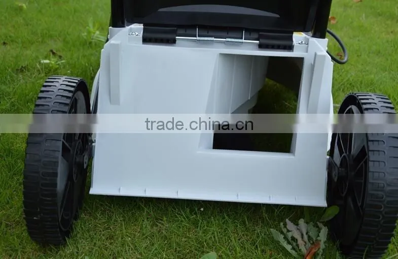 hand push electric 1600w-1800w plastic deck Lawn mower induction motor