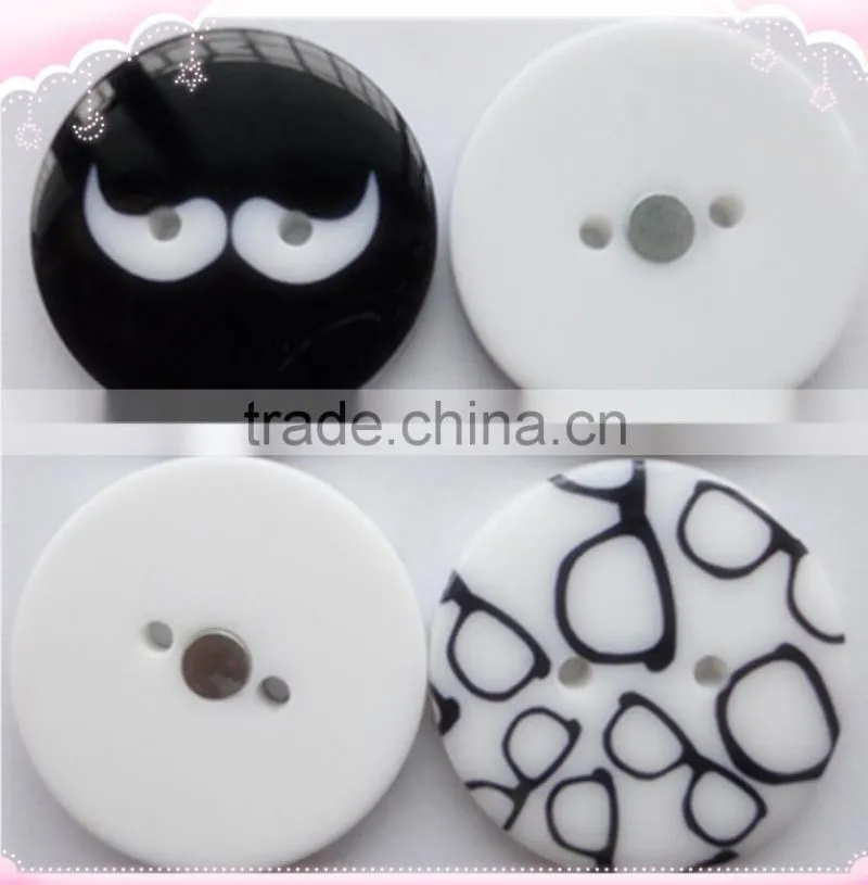 Printing magnetic resin button,powerful magnet button,manufacturer fridge button