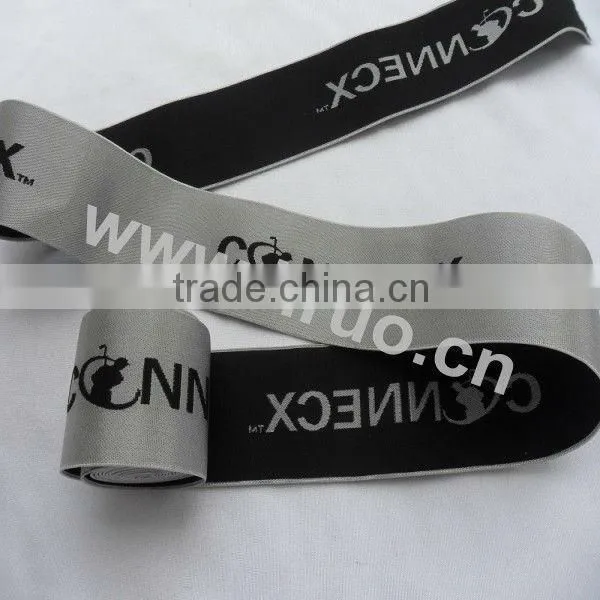 Shiny boxer elastic webbing