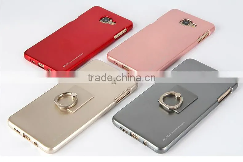 I Jelly Ring Case For Samsung Galaxy J7 2016 Back Cover For Samsung J7 2016 Mobile Phone Case
