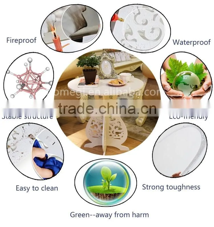 Home design furniture wooden round cofee table