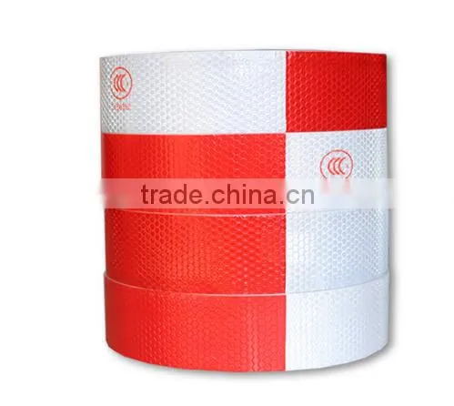 high visible sticker honeycomb reflective self adhesive tape for warning safety