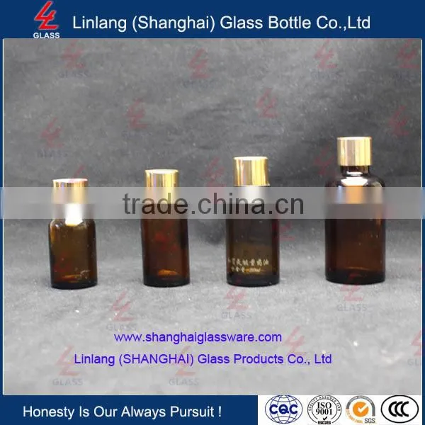Wholesale Factory Manufacturer China 35ml Round Essential Oil Glass Bottle