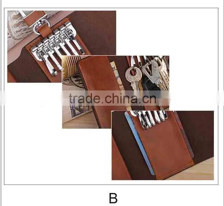 keys holder,leather keys pouch,high quality,factory directly