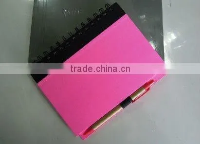 Recycled with a ballpen colorful composition cheap notebook