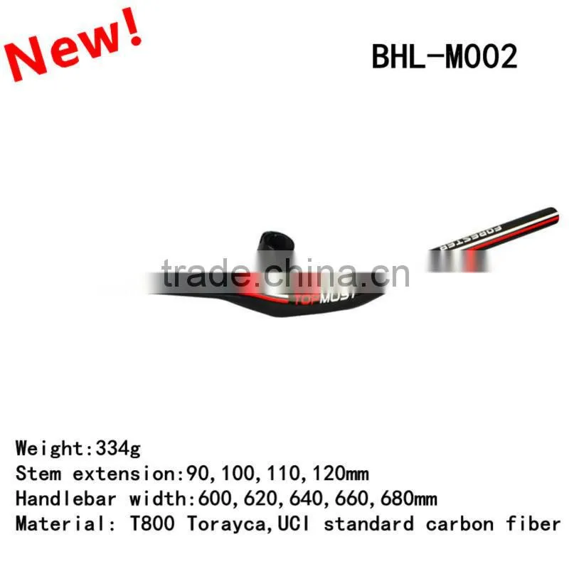 Specialized carbon fiber MTB integrated and handlebar BHL-M002 for sale