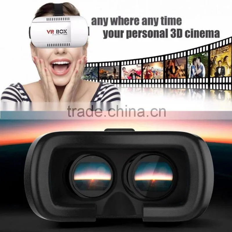 2016 hot item! High quality 3D Virtual Reality Headset VR BOX for 4.7''-6'' smartphones