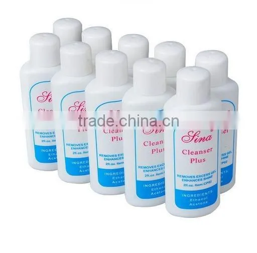 Sina quick dry water wash gel water wash glue uv cleanser nail art cleaning fluid polish