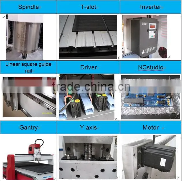 Water tank SIGN 1325A cnc router machine for aluminum/ cnc router for wood and marble