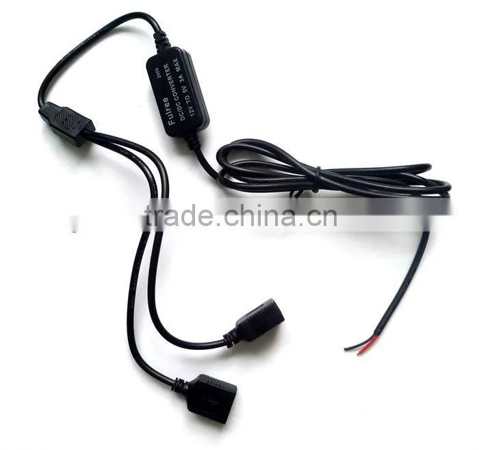 DC DC step down Converter Module 8-22V 9V 12V input, double 5V usb output
