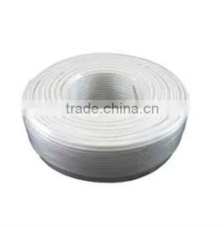Coaxial cable with Physically foamed PE insulation, RG6, RG59, RG11