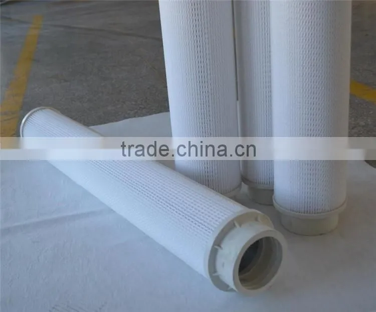High flow security water filter element