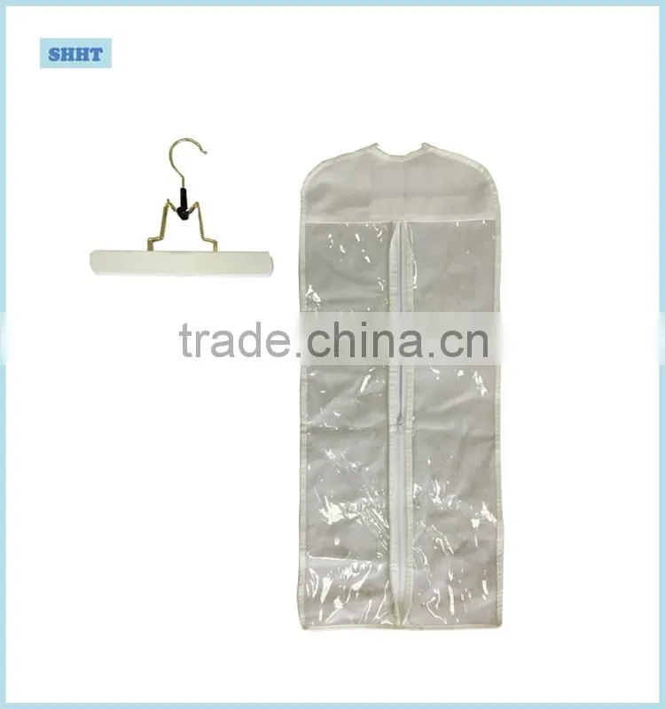 hair extension bag with hanger and packaging box with logo