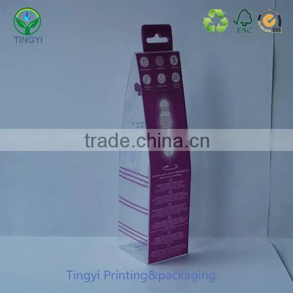 custom printing pet pp pvc boxes wholesale