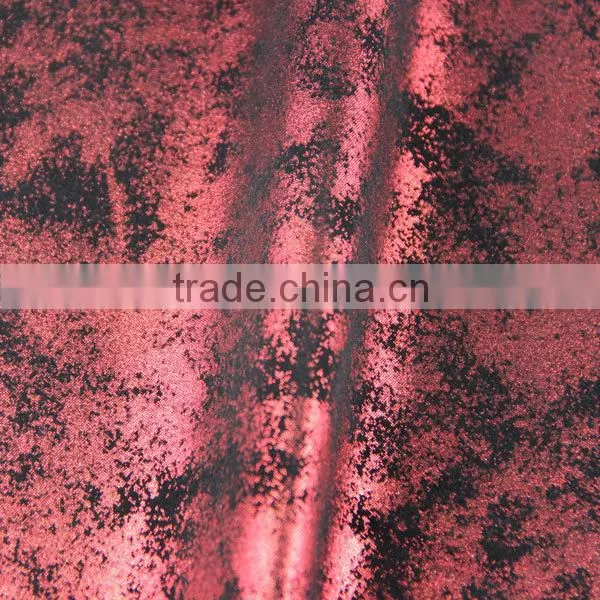 shiny pu synthetic leather raw material for shoe making stocklot from China manufacturer