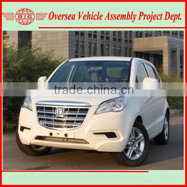the latest 8KW 5 seats electric auto for sale (ckd/skd available for assembling in local)
