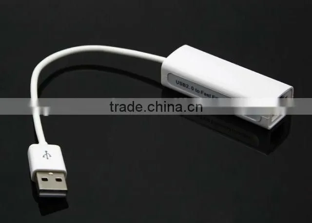 USB 2.0 USB Network card with cable(support window8)