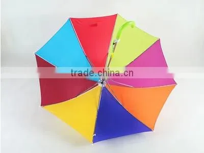 Take a whistle straight bone rainbow child's umbrella