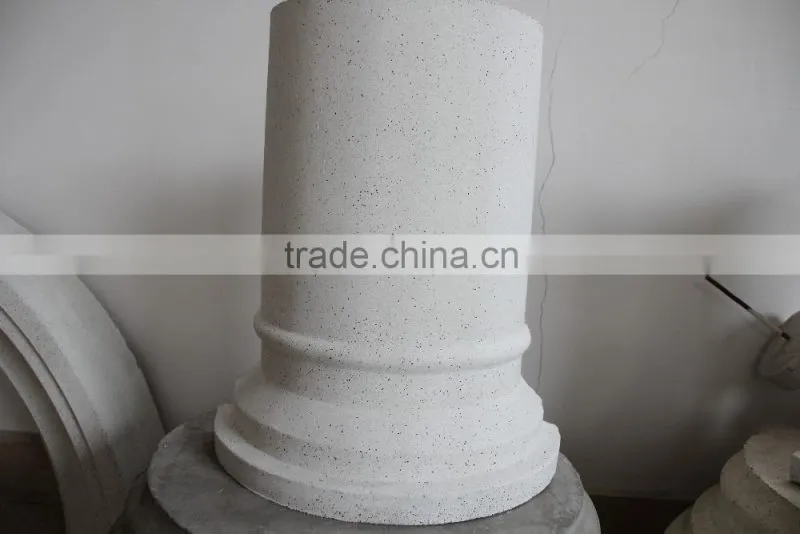 hotel exterior decoration roman style construction material GFRC column