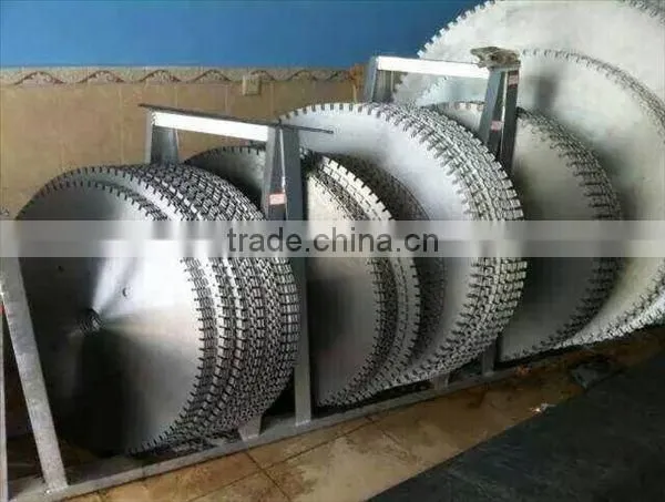 Automatic stone cutting machine bridge saw