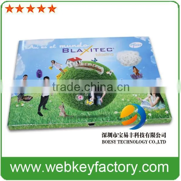 Newest Style 10 Inch High Quality Video Brochure