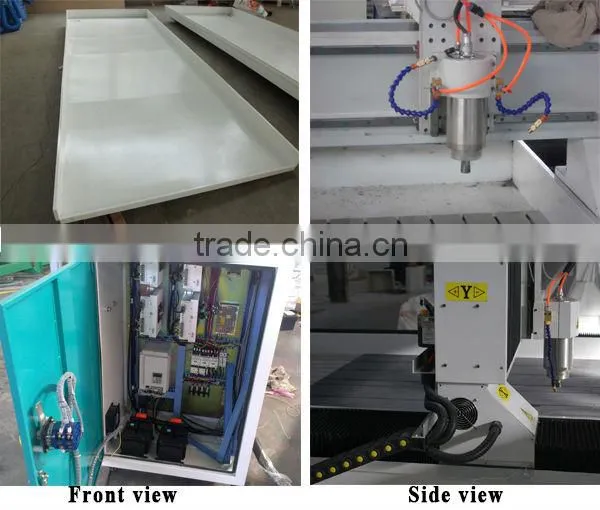 Small Size 6090 3 Axis CNC Marble Machine
