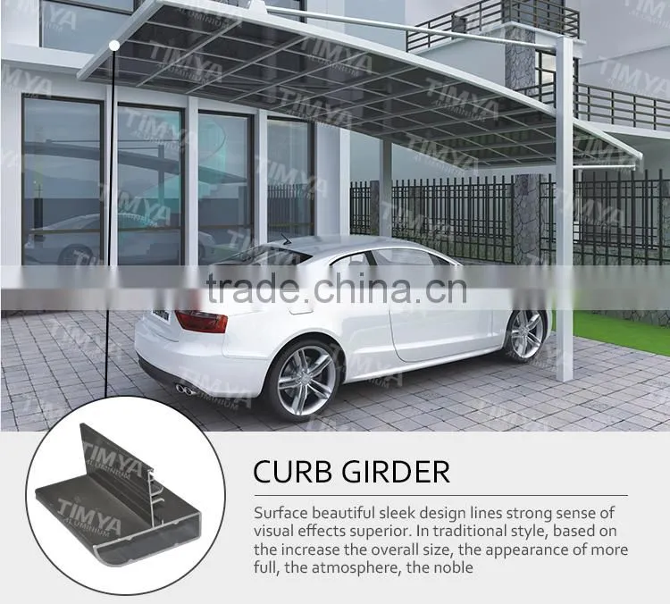 Top Quality outdoor strong and sturdy aluminum canopy carport