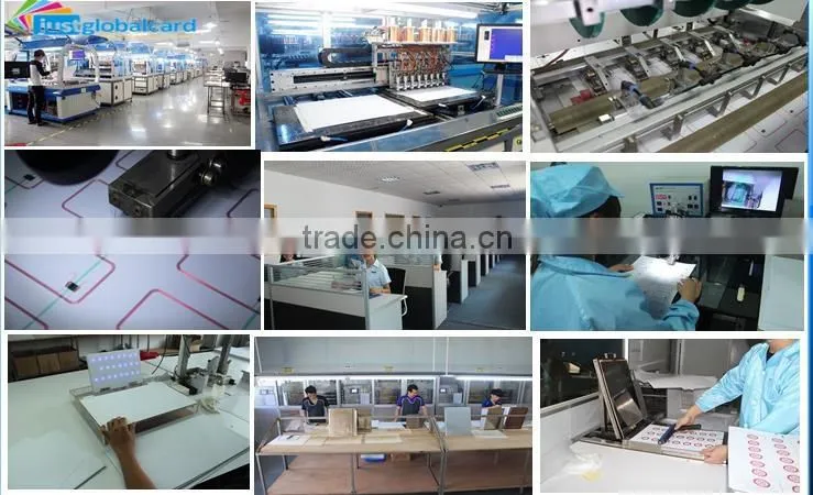 Bank card size blank smart card printing for inkjet printer