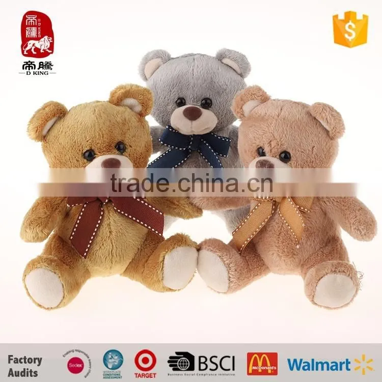 Supplier custom colorful plush toys teddy bear