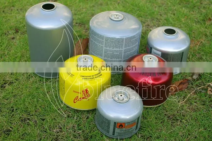 Butane gas cartridge for filling LPG gas