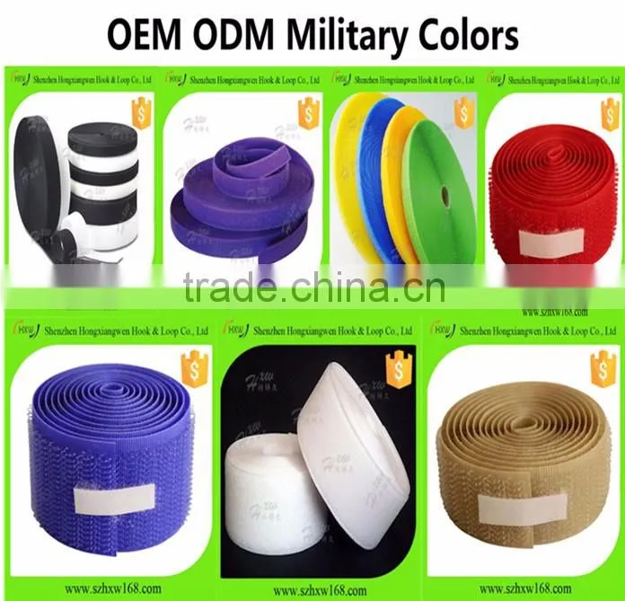 hook and loop closure sew on fastening tape roll