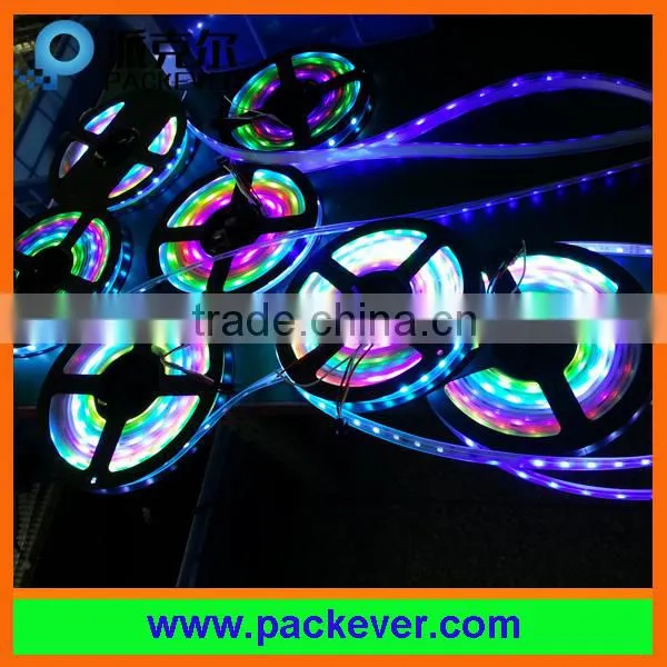Shenzhen led factory 32LEDs/200LEDs multi-color RGB digital led strip tls 3001