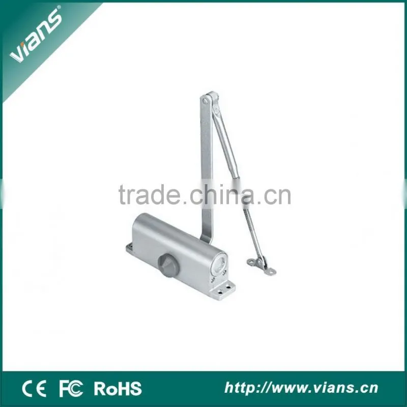 Door closer, square shape casting aluminium alloy small size Double spring loated door closers