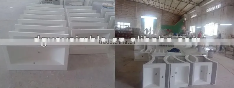 SIMBLE Gel Coated Cultured Marble Washing Sink