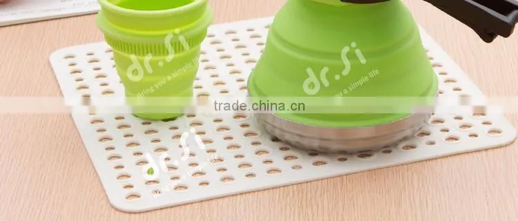 Household Non Stick Pot Holder Silicone Mat