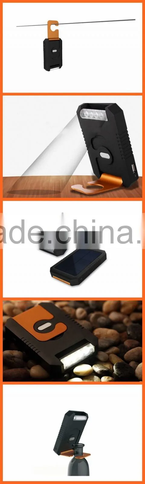 specail design solar charger with high efficiency sun power solar panel