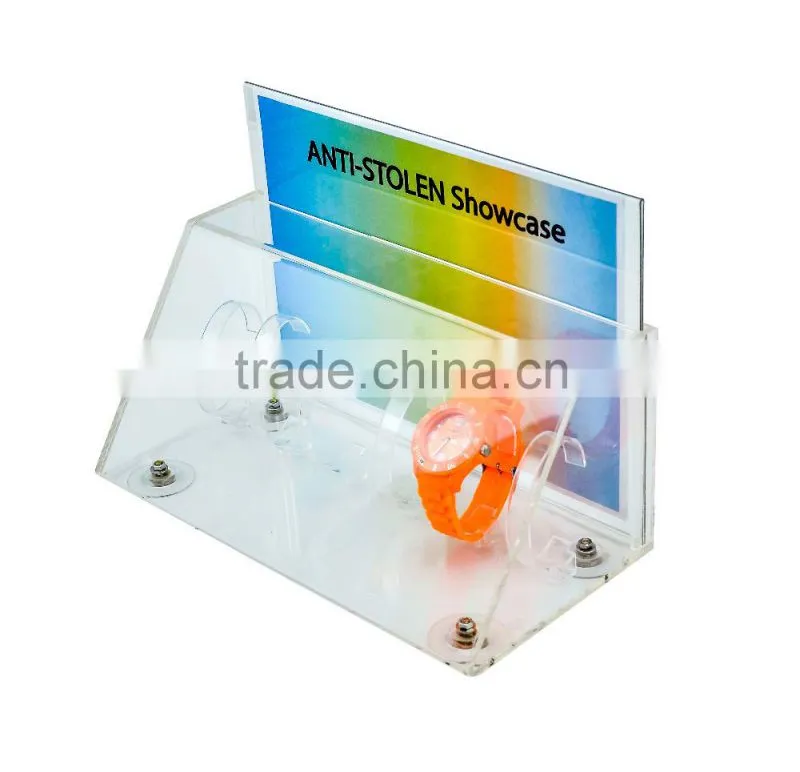 ATI High Quality graceful different high acrylic watch display cabinet