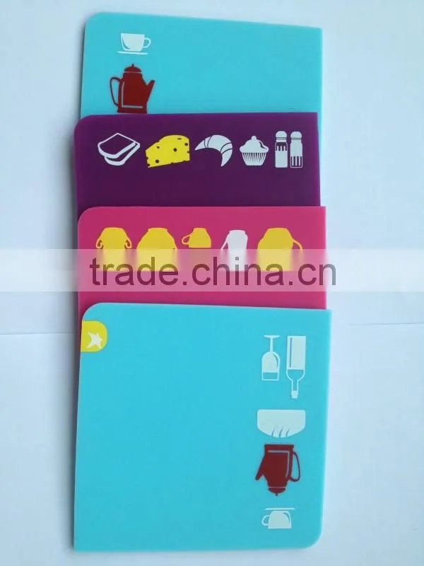 Eco friendly food grade transparent silicon mat