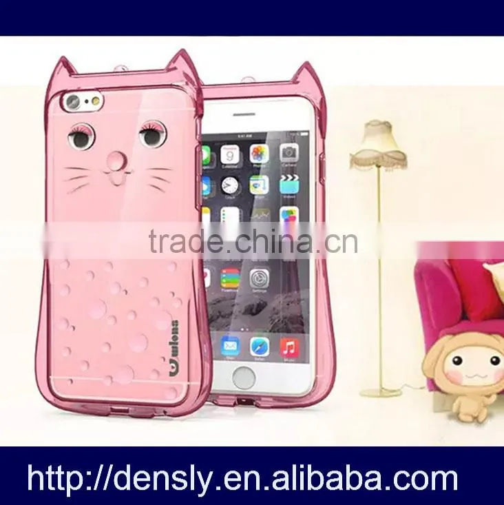 For iPhone6 6s case Lovely Cat New fashion Cover Skin Case for iphone 6/6s