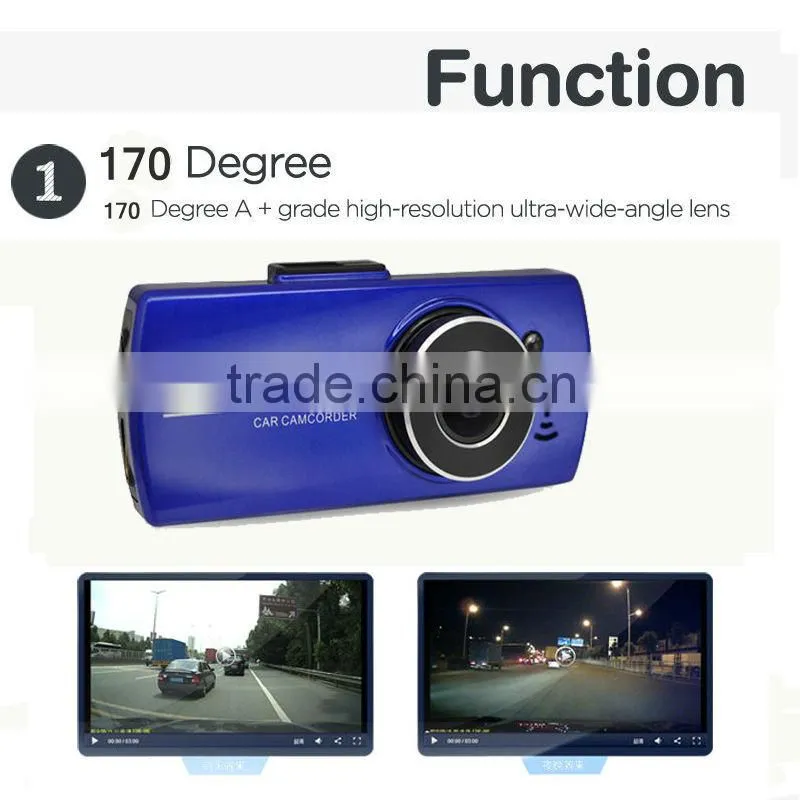 2.0 inch TFT screen mini hidden car dvr camera