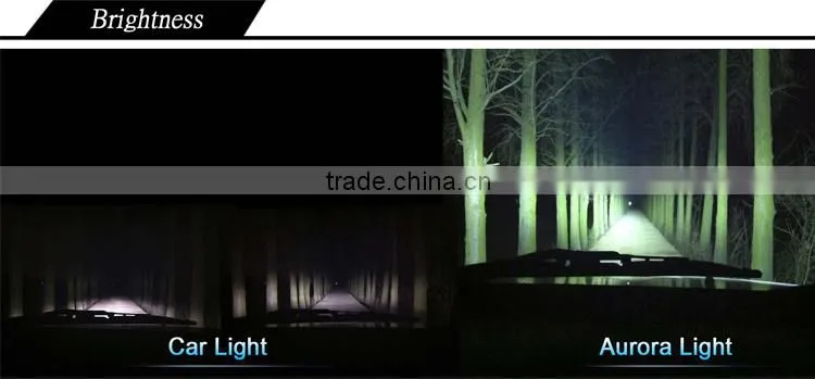 Aurora 4" slim led scene light 4x4 atv led light bar