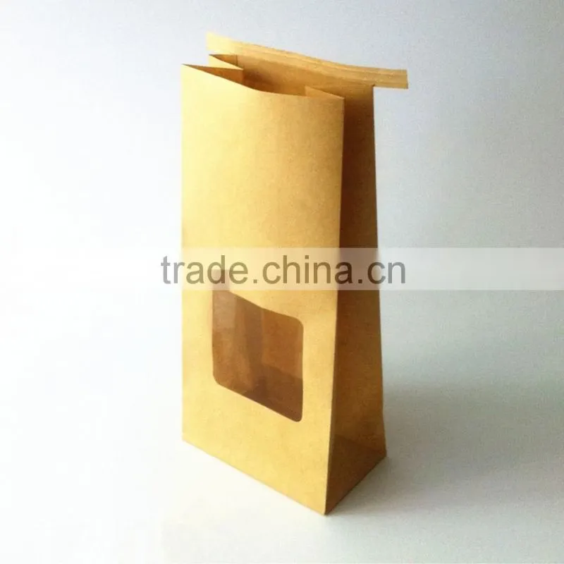 Cute Square Kraft Paper Donut Bean Bag